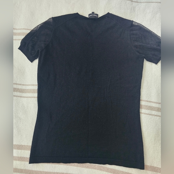 Armani Black Blouse - Picture 8 of 10